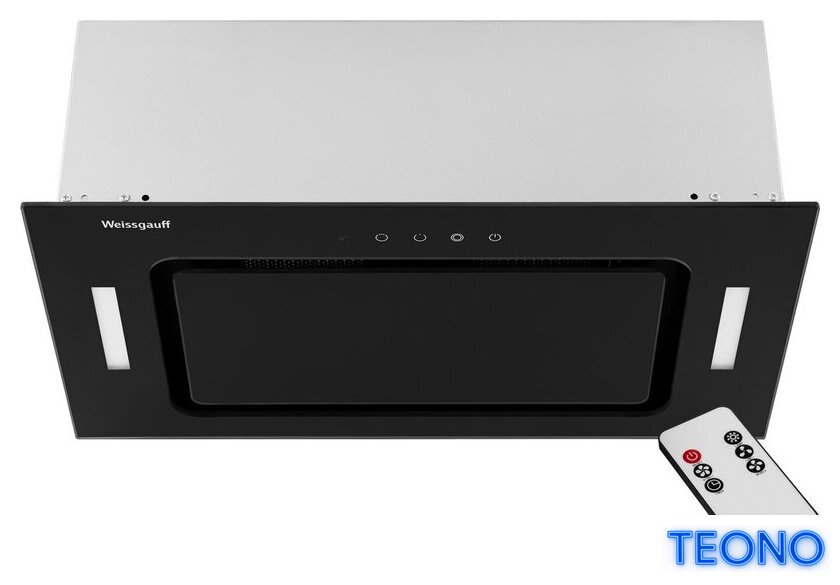 Кухонная вытяжка Weissgauff Intense 600 Touch Black Glass - Изображение №11 — Интернет-магазин Teono.by
