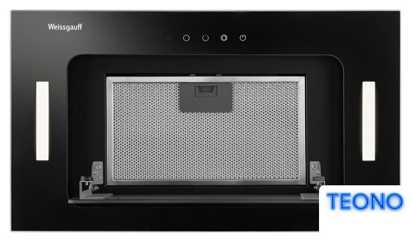Кухонная вытяжка Weissgauff Intense 600 Touch Black Glass - Изображение №13 — Интернет-магазин Teono.by
