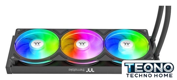 Система жидкостного охлаждения для процессора Thermaltake TH360 V3 Ultra ARGB Sync CL-W474-PL12SW-A - Изображение №4 — Интернет-магазин Teono.by