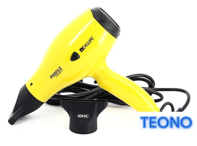 Фен Dewal Profile Compact (желтый) [03-119] - Изображение №3 — Интернет-магазин Teono.by