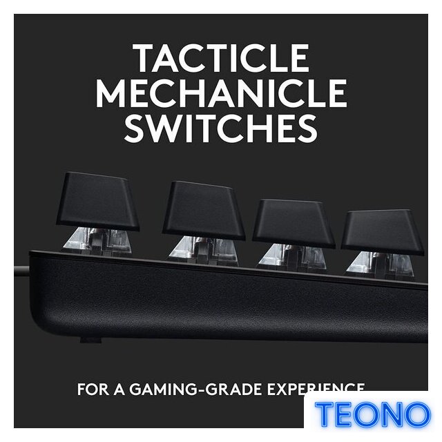 Клавиатура Logitech G412 SE 920-010440 (нет кириллицы) - Изображение №4 — Интернет-магазин Teono.by