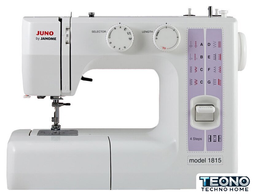 Электромеханическая швейная машина Janome Juno 1815 - Изображение №1 — Интернет-магазин Teono.by