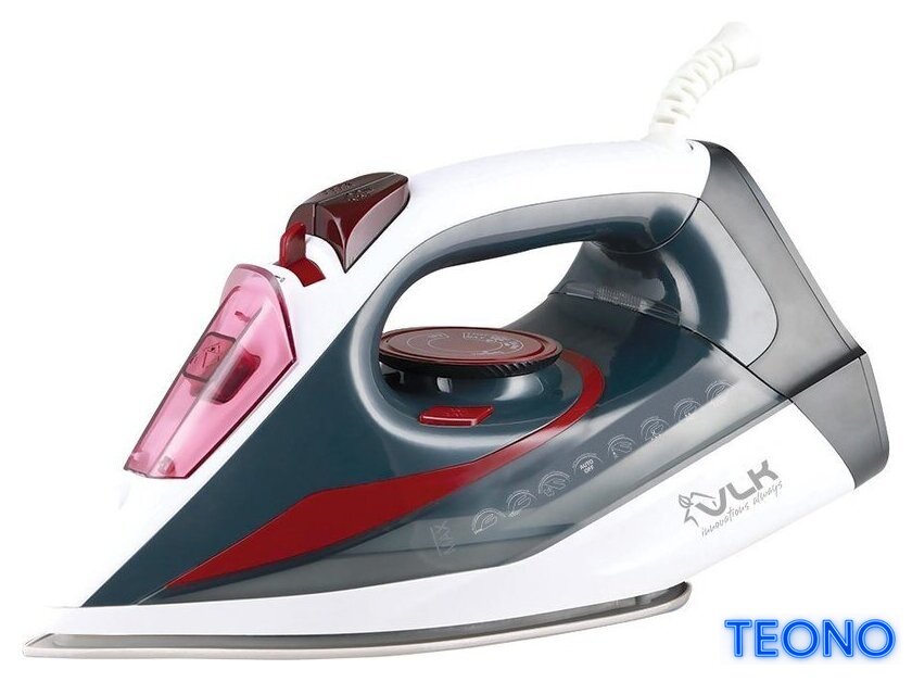 Утюг VLK Vesuvio 2200 (белый/черный/красный) - Изображение №1 — Интернет-магазин Teono.by