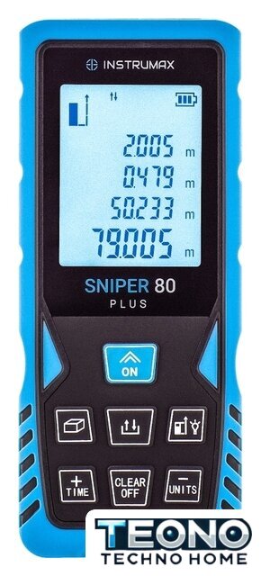 Лазерный дальномер Instrumax Sniper 80 Plus - Изображение №1 — Интернет-магазин Teono.by