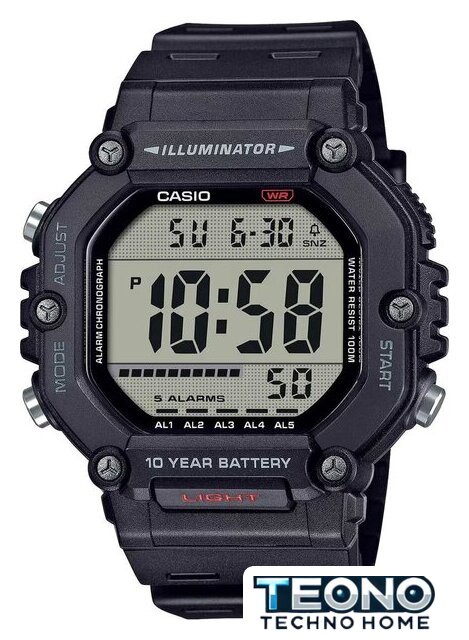 Наручные часы Casio AE-1600H-1A - Изображение №1 — Интернет-магазин Teono.by