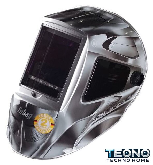 Сварочная маска Fubag Ultima 5-13 SuperVisor Silver - Изображение №1 — Интернет-магазин Teono.by