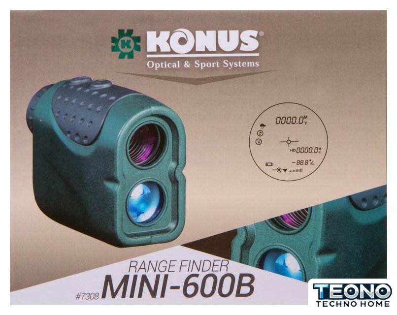 Лазерный дальномер Konus Mini-600B 76594 - Изображение №10 — Интернет-магазин Teono.by