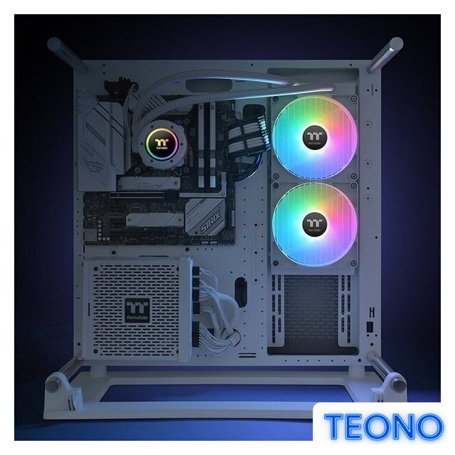 Система жидкостного охлаждения для процессора Thermaltake TH280 V2 ARGB CL-W377-PL14SW-A - Изображение №7 — Интернет-магазин Teono.by