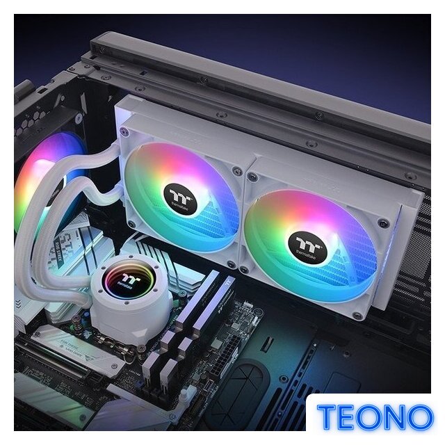Система жидкостного охлаждения для процессора Thermaltake TH280 V2 ARGB CL-W377-PL14SW-A - Изображение №6 — Интернет-магазин Teono.by