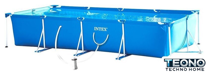 Каркасный бассейн Intex Rectangular Frame Pool 28274 (450x220x84) - Изображение №1 — Интернет-магазин Teono.by