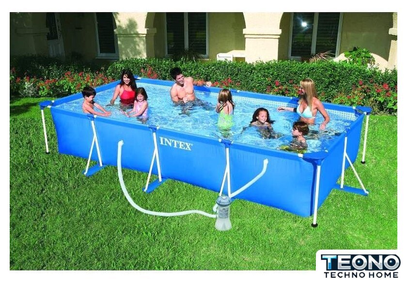 Каркасный бассейн Intex Rectangular Frame Pool 28274 (450x220x84) - Изображение №2 — Интернет-магазин Teono.by