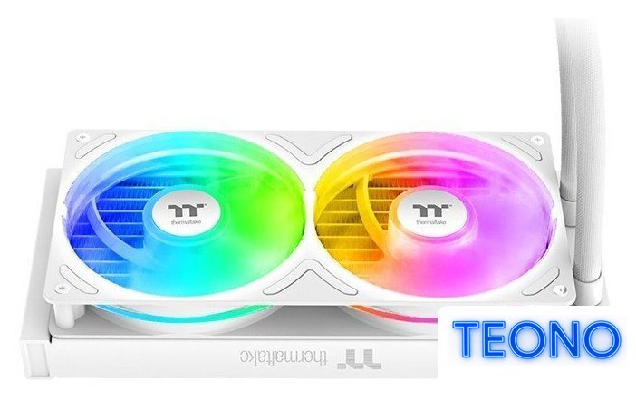 Система жидкостного охлаждения для процессора Thermaltake TH240 V3 ARGB Sync Snow Edition CL-W467-PL12SW-A - Изображение №4 — Интернет-магазин Teono.by