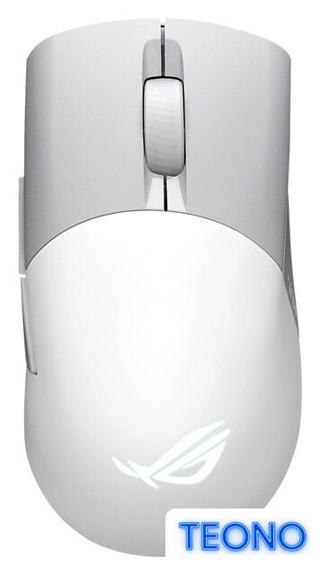 Игровая мышь ASUS ROG Keris Wireless AimPoint Moonlight White - Изображение №1 — Интернет-магазин Teono.by
