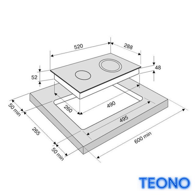 Варочная панель Krona Laurel 30 BL - Изображение №11 — Интернет-магазин Teono.by
