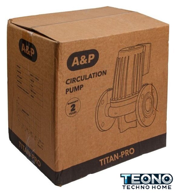Циркуляционный насос A&P Titan Pro WRS50-750-F - Изображение №6 — Интернет-магазин Teono.by