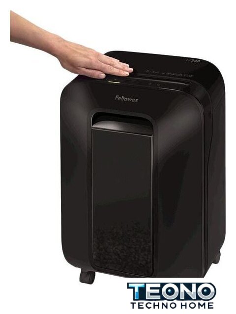 Шредер Fellowes PowerShred LX200 (черный) - Изображение №4 — Интернет-магазин Teono.by