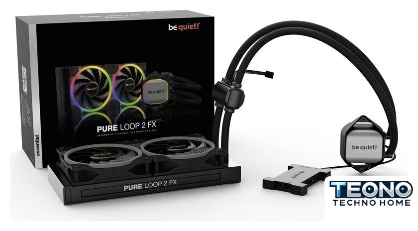 Система жидкостного охлаждения для процессора be quiet! Pure Loop 2 FX 240mm BW013 - Изображение №3 — Интернет-магазин Teono.by