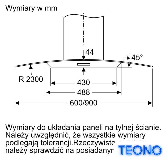 Кухонная вытяжка Bosch Serie 4 DWA66DM50 - Изображение №9 — Интернет-магазин Teono.by