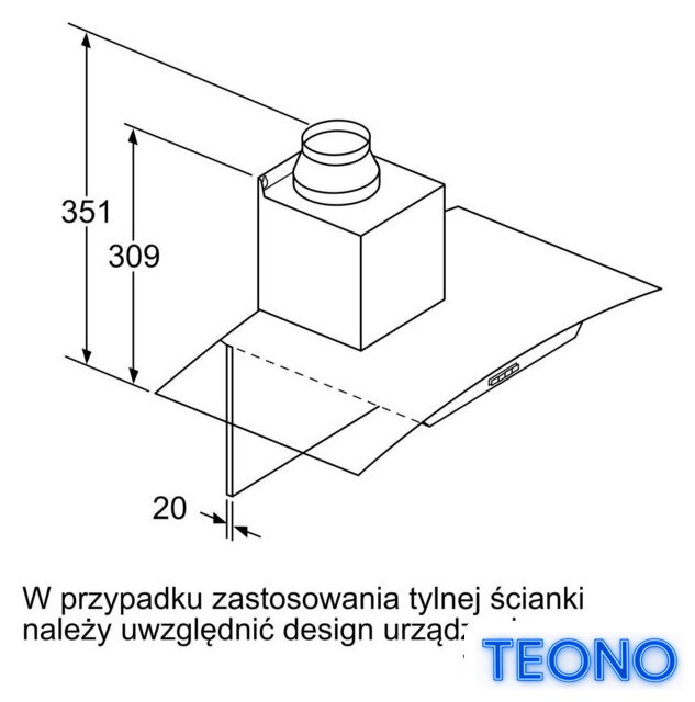 Кухонная вытяжка Bosch Serie 4 DWA66DM50 - Изображение №6 — Интернет-магазин Teono.by
