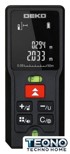 Лазерный дальномер Deko GLS-50 - Изображение №1 — Интернет-магазин Teono.by