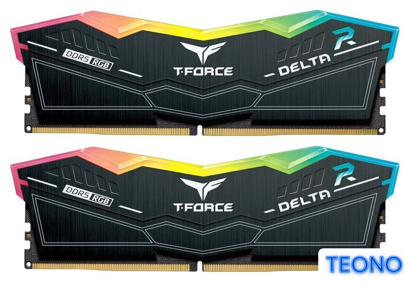Оперативная память Team T-Force Delta RGB 2x16ГБ DDR5 6400 МГц FF3D532G6400HC40BDC01 - Изображение №1 — Интернет-магазин Teono.by