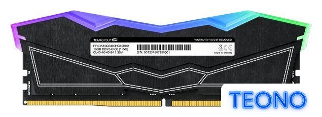 Оперативная память Team T-Force Delta RGB 2x16ГБ DDR5 6400 МГц FF3D532G6400HC40BDC01 - Изображение №6 — Интернет-магазин Teono.by