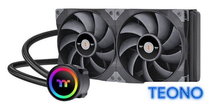Система жидкостного охлаждения для процессора Thermaltake Toughliquid 280 ARGB Sync CL-W320-PL14BL-A - Изображение №1 — Интернет-магазин Teono.by