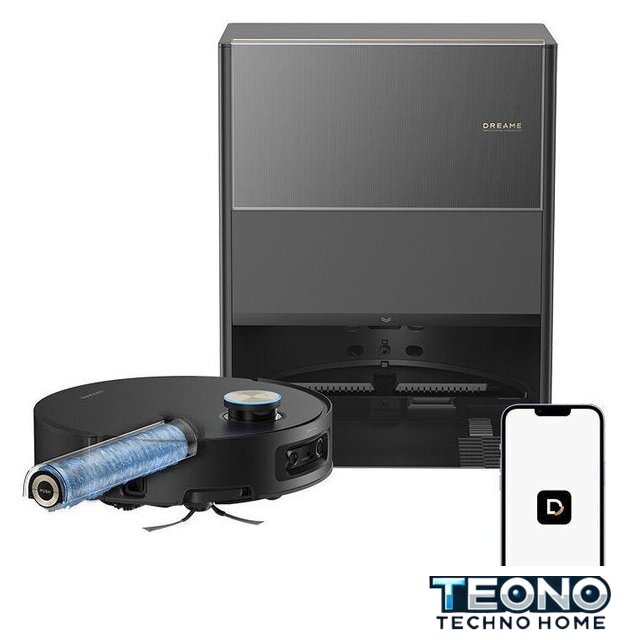 Робот-пылесос Dreame Robot Vacuum Aqua10 Ultra Roller Complete Black RLH71DE-1 (евровилка, черный) - Изображение №1 — Интернет-магазин Teono.by