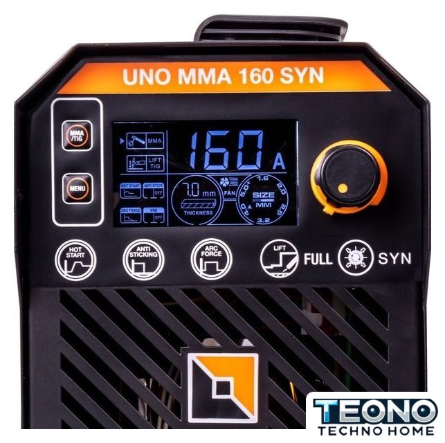 Сварочный инвертор FoxWeld UNO MMA 160 SYN 8541 - Изображение №5 — Интернет-магазин Teono.by