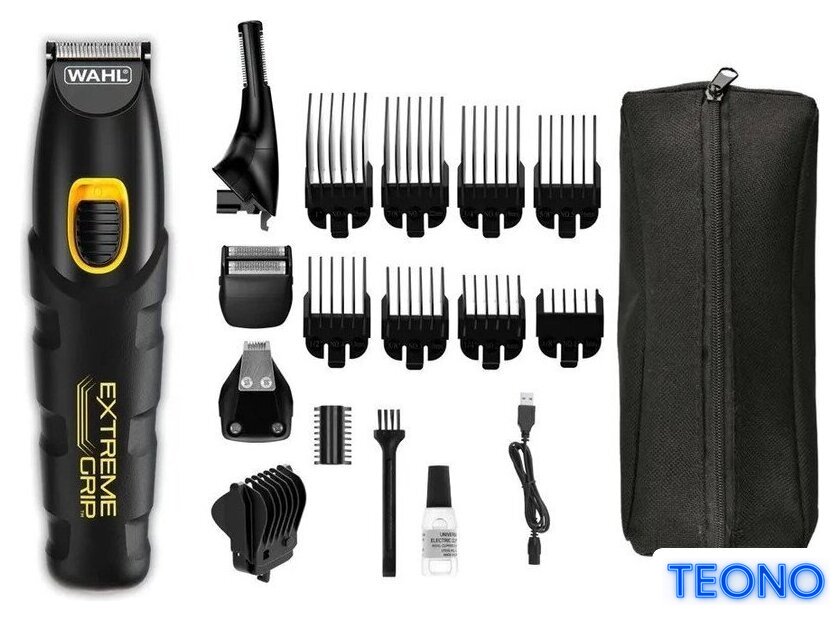 Триммер для бороды и усов Wahl 09893.0460 Extreme Grip - Изображение №2 — Интернет-магазин Teono.by