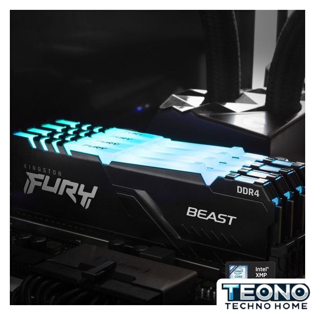 Оперативная память Kingston FURY Beast RGB 2x16ГБ DDR4 3600МГц KF436C18BB2AK2/32 - Изображение №11 — Интернет-магазин Teono.by