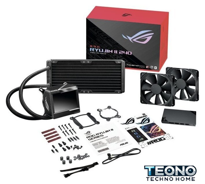 Система жидкостного охлаждения для процессора ASUS ROG Ryujin II 240 - Изображение №3 — Интернет-магазин Teono.by