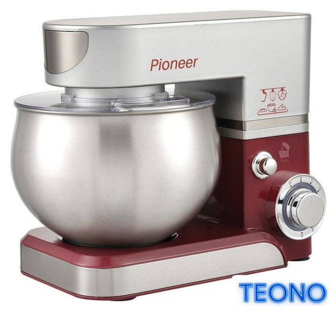 Планетарный миксер Pioneer MX322 Wine Maroon - Изображение №1 — Интернет-магазин Teono.by