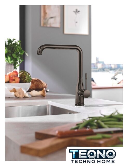 Смеситель Grohe Essence 30269A00 (тёмный графит) - Изображение №3 — Интернет-магазин Teono.by