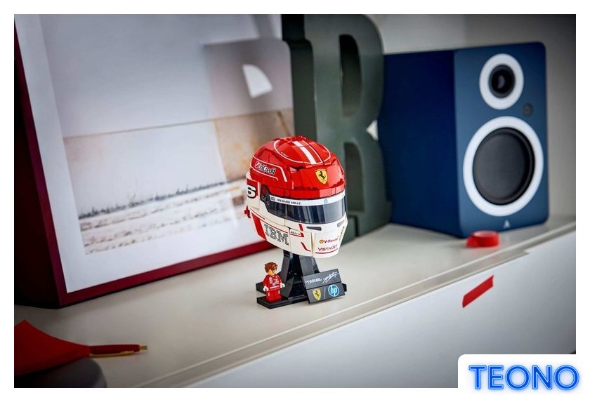 Конструктор LEGO Editions 43014 Шлем Шарля Леклера команды Scuderia Ferrari HP - Изображение №12 — Интернет-магазин Teono.by