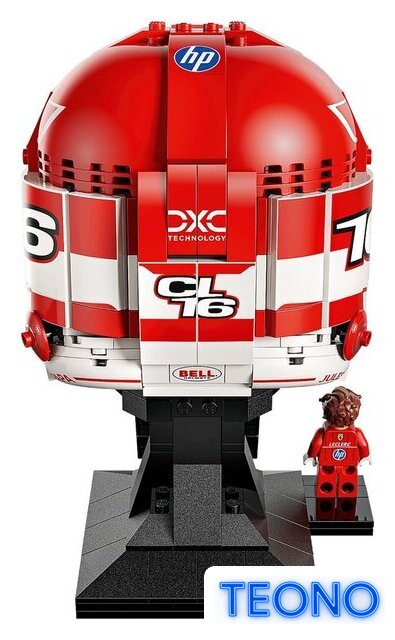 Конструктор LEGO Editions 43014 Шлем Шарля Леклера команды Scuderia Ferrari HP - Изображение №6 — Интернет-магазин Teono.by