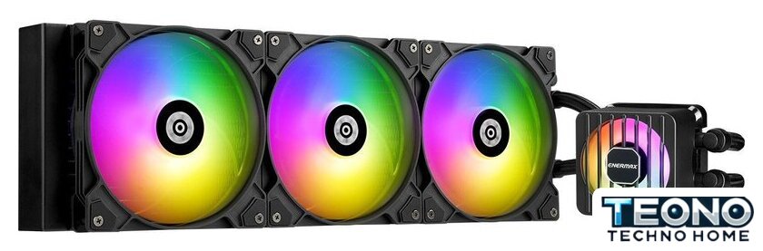 Система жидкостного охлаждения для процессора Enermax LIQMAXFLO Series 420mm ELC-LMF420T-ARGB - Изображение №1 — Интернет-магазин Teono.by