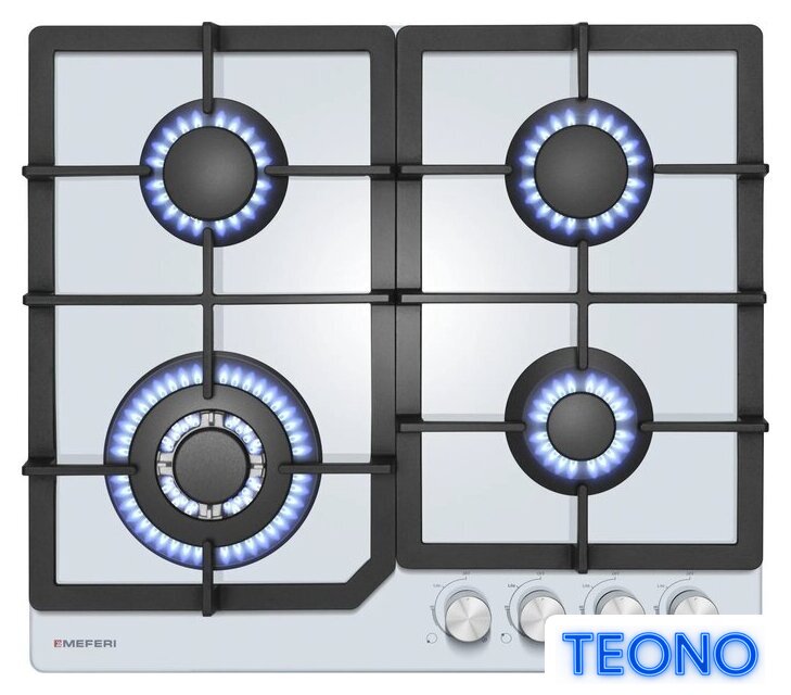 Варочная панель Meferi MGH604WH Glass Comfort - Изображение №1 — Интернет-магазин Teono.by