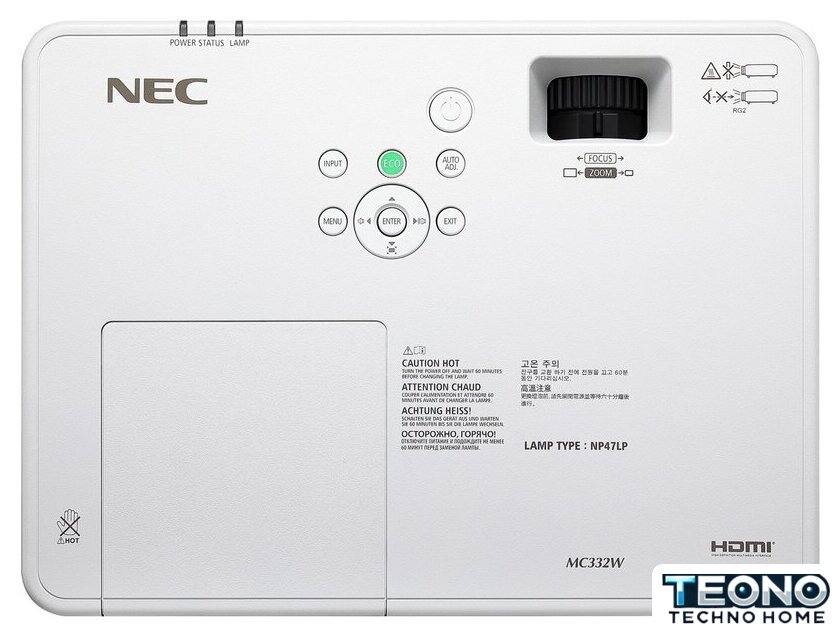 Проектор NEC MC332W - Изображение №4 — Интернет-магазин Teono.by