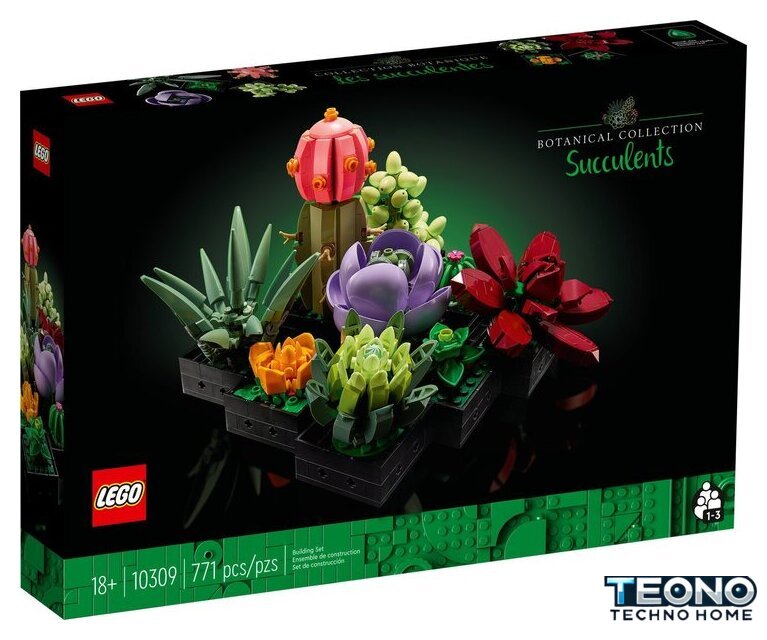 Конструктор LEGO Creator Expert 10309 Суккуленты - Изображение №1 — Интернет-магазин Teono.by