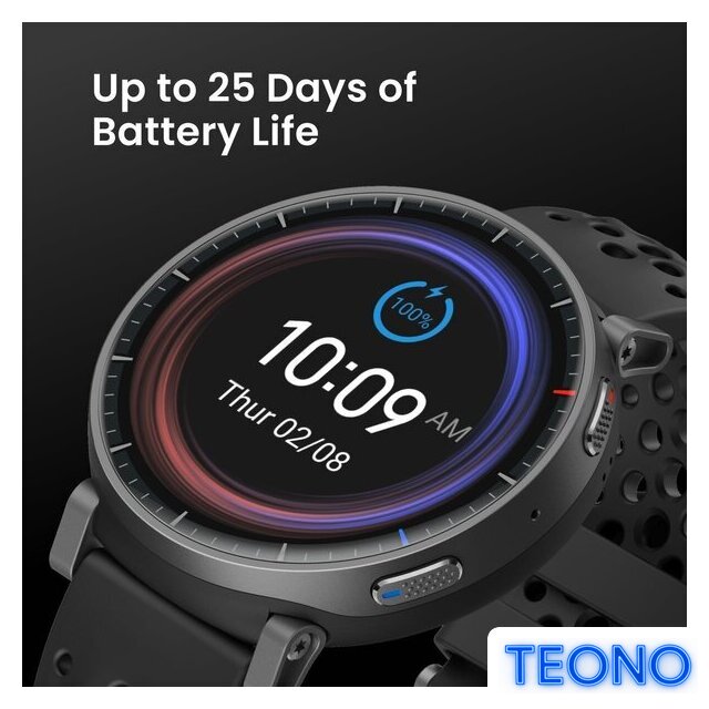 Умные часы Amazfit Active Max (черный) - Изображение №4 — Интернет-магазин Teono.by