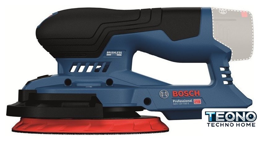 Эксцентриковая шлифмашина Bosch GEX 12V-150-3 Professional 0601373300 (без АКБ) - Изображение №1 — Интернет-магазин Teono.by