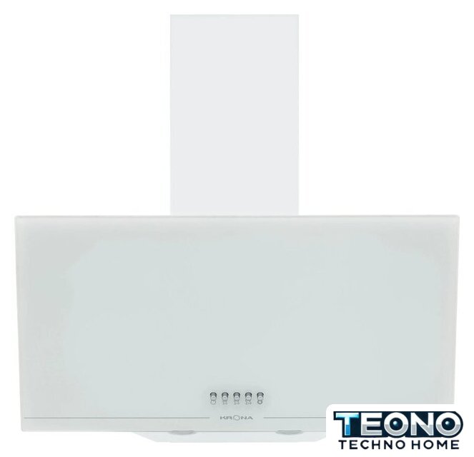 Кухонная вытяжка Krona Jina 600 White PB V2 КА-00011813 - Изображение №2 — Интернет-магазин Teono.by