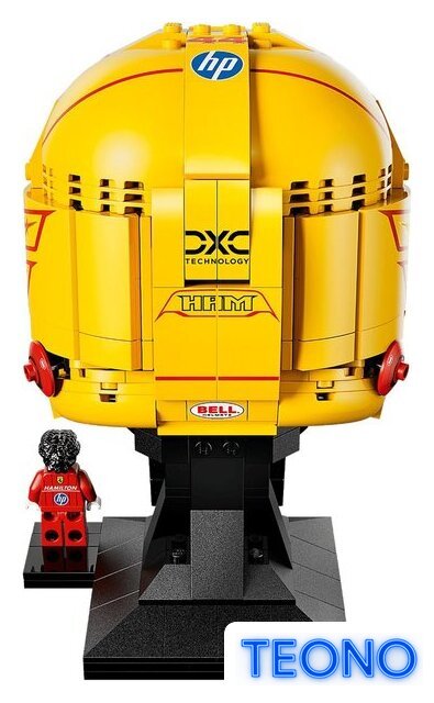 Конструктор LEGO Editions 43022 Шлем Льюиса Хэмилтона команды Scuderia Ferrari HP - Изображение №5 — Интернет-магазин Teono.by