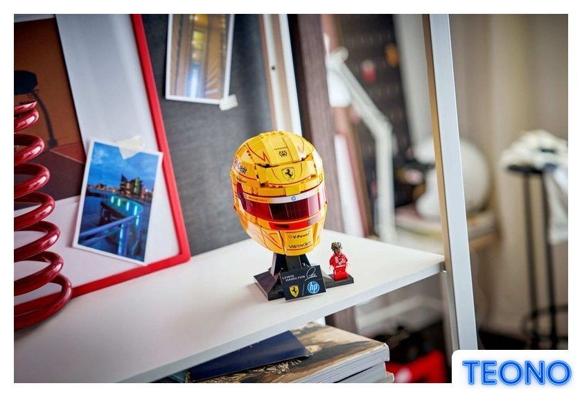 Конструктор LEGO Editions 43022 Шлем Льюиса Хэмилтона команды Scuderia Ferrari HP - Изображение №9 — Интернет-магазин Teono.by