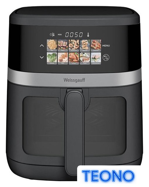 Аэрогриль (аэрофритюрница) Weissgauff WAF 726 DS Digital OptiFry - Изображение №1 — Интернет-магазин Teono.by