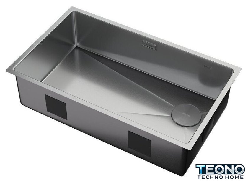 Кухонная мойка ZorG Zerox 74 U / IF Side SF Steel - Изображение №2 — Интернет-магазин Teono.by