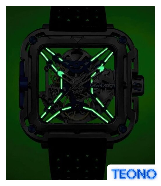 Наручные часы CIGA Design Series X Gorilla X021-TIBU-W25BK - Изображение №5 — Интернет-магазин Teono.by