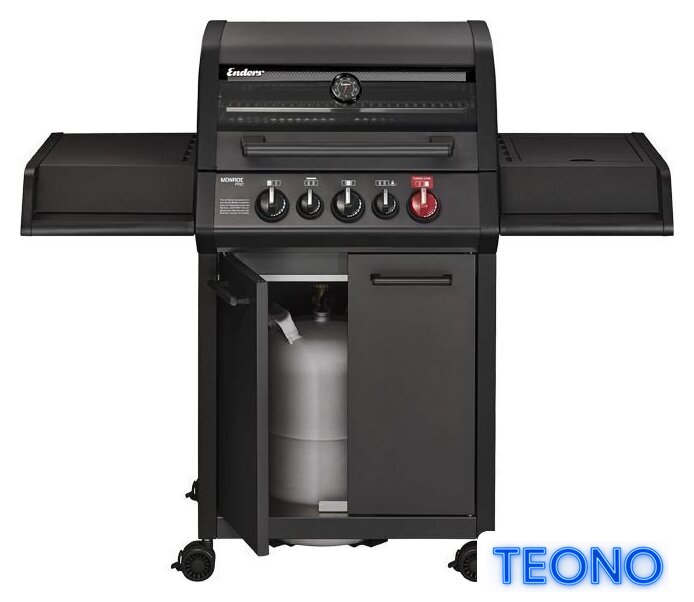 Газовый гриль для дачи Enders Monroe Pro 3 Sik Turbo 838133 - Изображение №3 — Интернет-магазин Teono.by