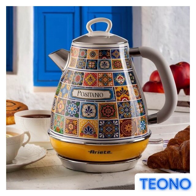 Электрический чайник Ariete Positano 2869/0P - Изображение №2 — Интернет-магазин Teono.by